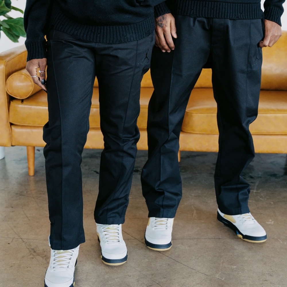 Jordan x A Ma Maniere Black Pants